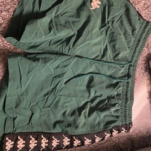 Kappa green shorts